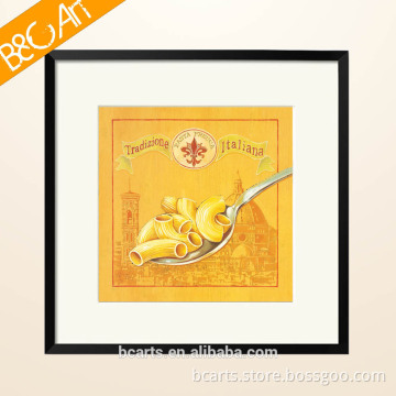ZZ(2592) Italy food oil painting on home decoration